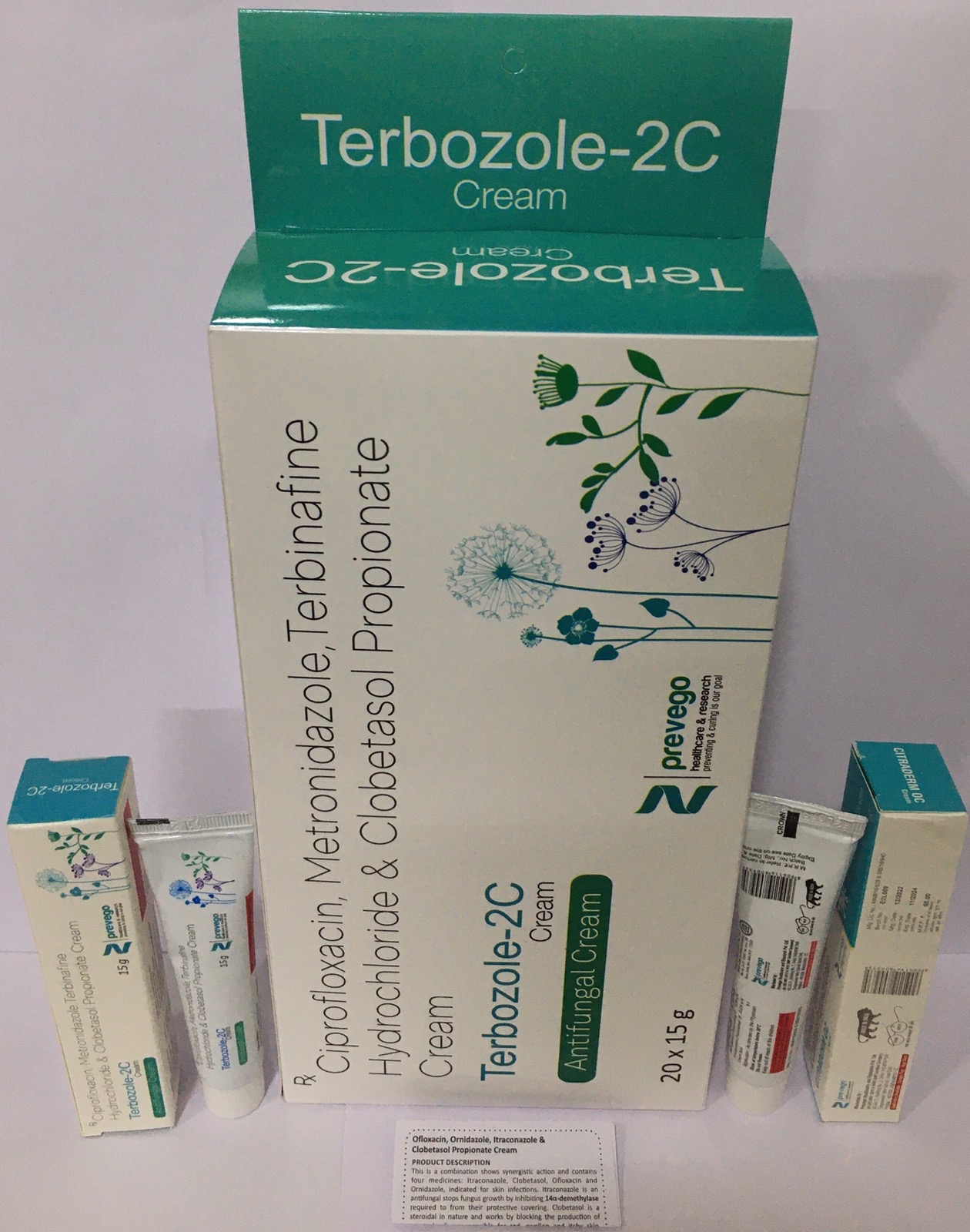 Ciprofloxacin, Terbinafine & Combinations